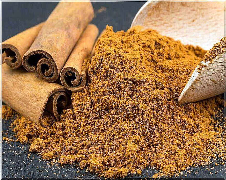 ground cinnamon