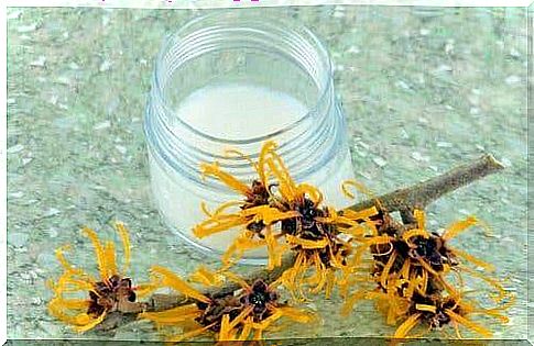 Witch hazel to relieve itching