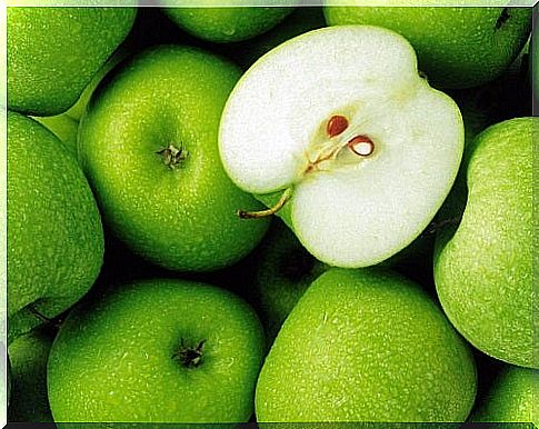 green apples