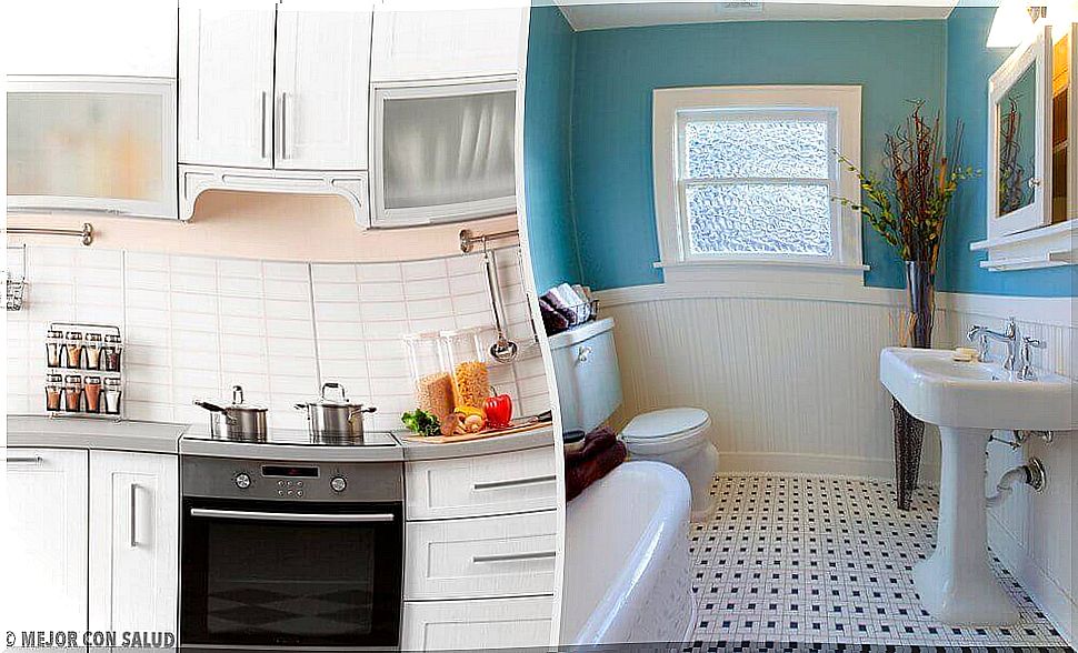 Home remedies for a bathroom and a kitchen without bad odors