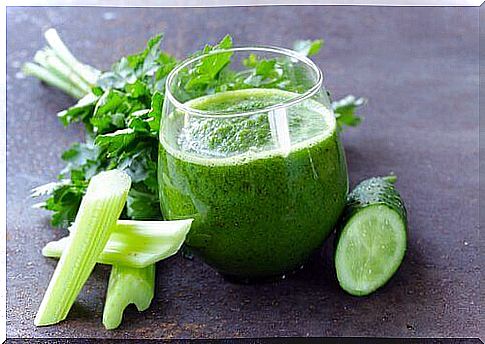 Celery and Cucumber Juice