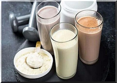 Protein shakes and protein powder