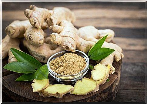 ginger and ginger powder